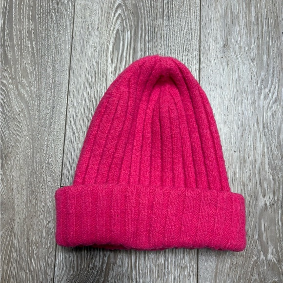 Maeve by Anthropologie Cozy Pink Knit Beanie - Picture 2 of 7